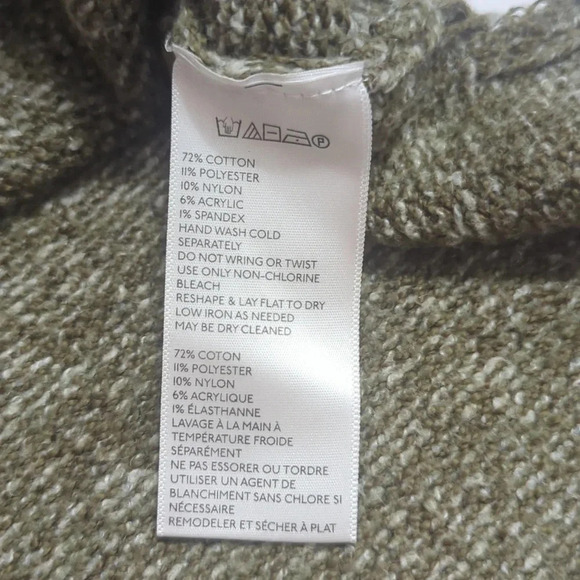 Urban Outfitters BDG Marbled Chucky Knit Sweater, Color Green/Gray Size XS-TP - Picture 12 of 12